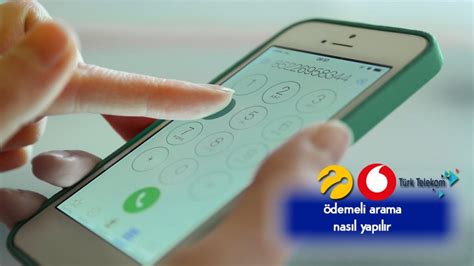 Türk telekomdan vodafone ödemeli arama